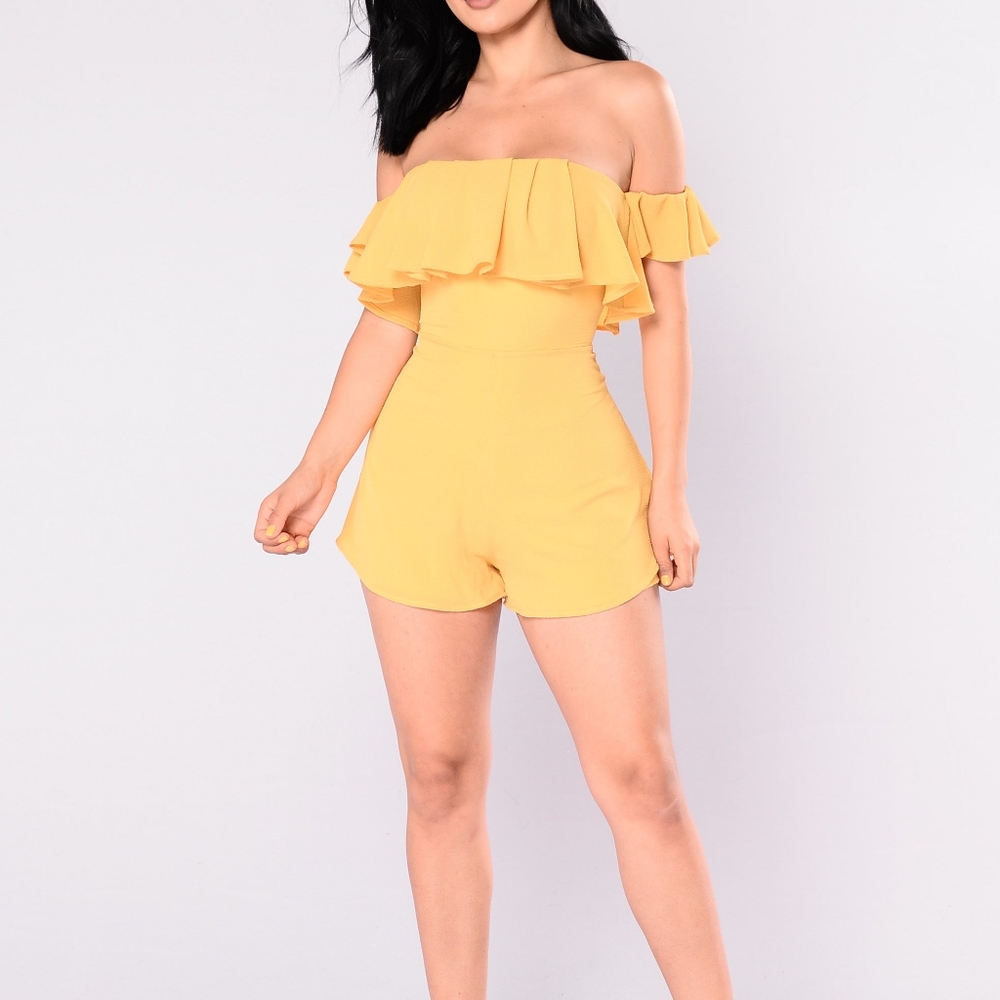 Mustard Romper